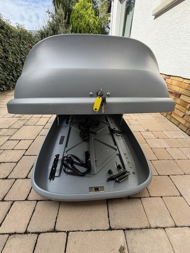 Original bmw dachbox - silber, +